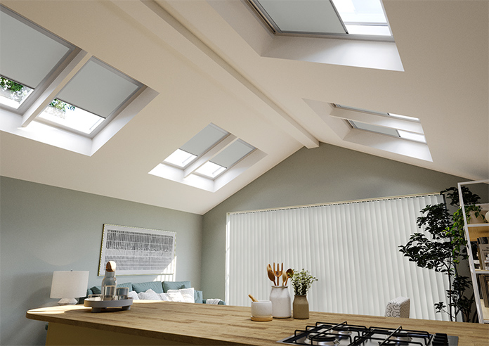 Orion (Blackout), Light Grey - Loft Blind - Image 6